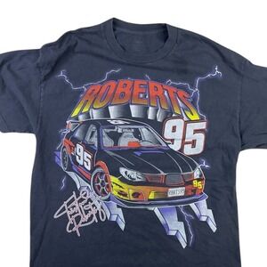 J Galt Racing T-Shirt Mens XL‎ Triston Roberts 95 Car Graphic Tee Short Sleeve